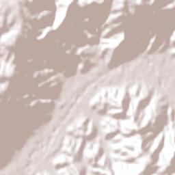 Licantén Terrain Map