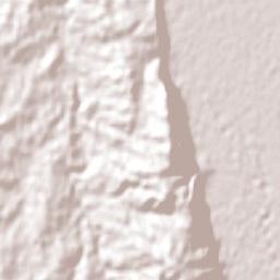 Bywong Terrain Map