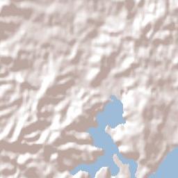 Burrill Lake Terrain Map