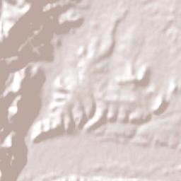 Pencahue Terrain Map