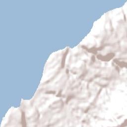 Pelluhue Terrain Map