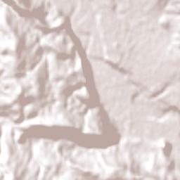 San Fabián Terrain Map