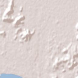 Hualpén Terrain Map