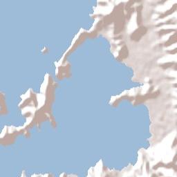 Coromandel Terrain Map