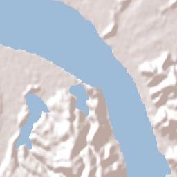 San Pedro de la Paz Terrain Map