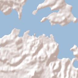 Auckland Terrain Map