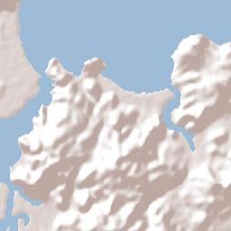 Whitianga Terrain Map