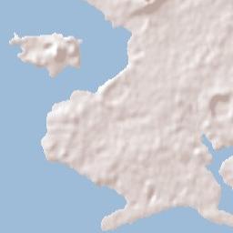 Mangere Terrain Map