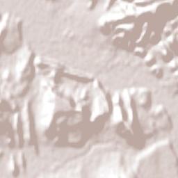 Chos Malal Terrain Map