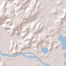 Te Kauwhata Terrain Map