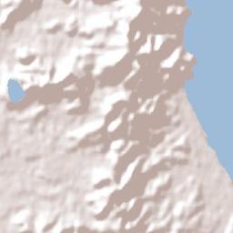 Waihi Beach Terrain Map