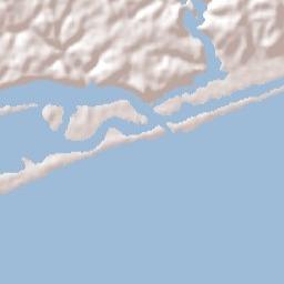 Lakes Entrance Terrain Map
