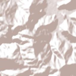 Contulmo Terrain Map