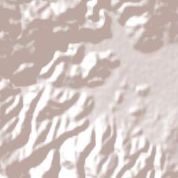 Purén Terrain Map