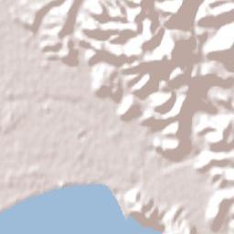 Gisborne Terrain Map