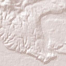 Nueva Imperial Terrain Map