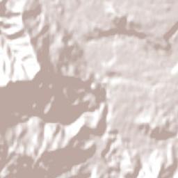 Los Lagos Terrain Map