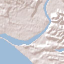 Wanganui Terrain Map