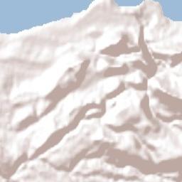 Lago Ranco Terrain Map