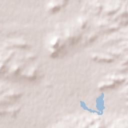 Los Menucos Terrain Map