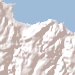 Upper Burnie Terrain Map