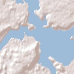 Beauty Point Terrain Map