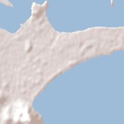 Seven Mile Beach Terrain Map
