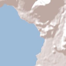 Chaitén Terrain Map