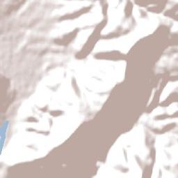 Huonville Terrain Map