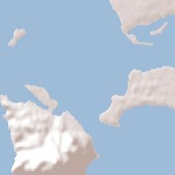 Bluff Terrain Map
