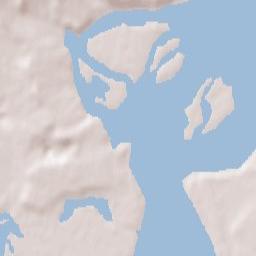 San Julián Terrain Map