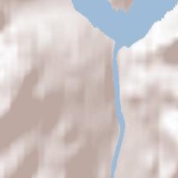 Bjerkreim Terrain Map