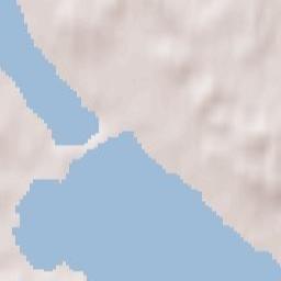 Ķegums Terrain Map
