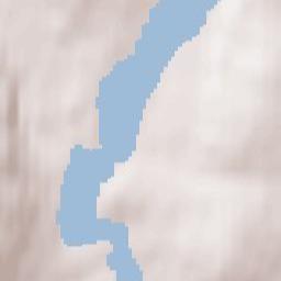 Verkhniye Sergi Terrain Map