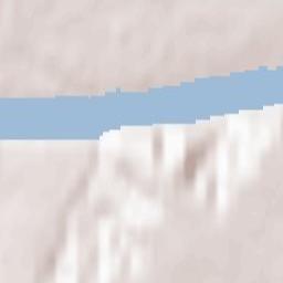 Krasnaya Polyana Terrain Map