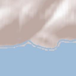Kilcreggan Terrain Map