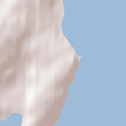 Isle of Cumbrae Terrain Map