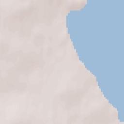 North Sunderland Terrain Map