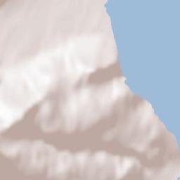 Aleutians East Borough Terrain Map