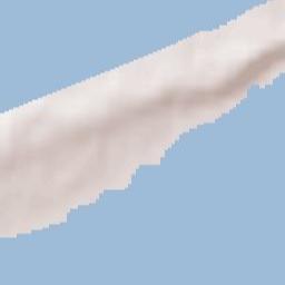 Krynica Morska Terrain Map