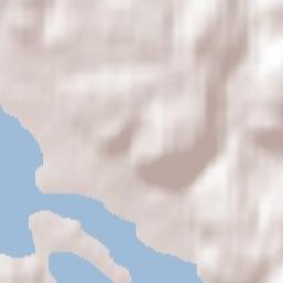 Burns Lake Terrain Map