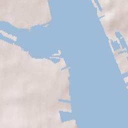 Birkenhead Terrain Map