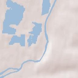 Little Paxton Terrain Map