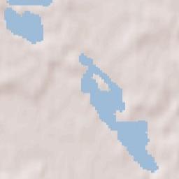 Zaniemyśl Terrain Map