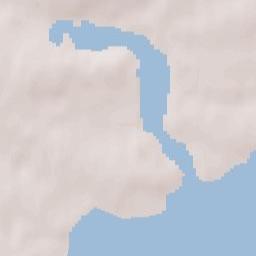 Dungarvan Terrain Map