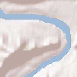 Manzherok Terrain Map