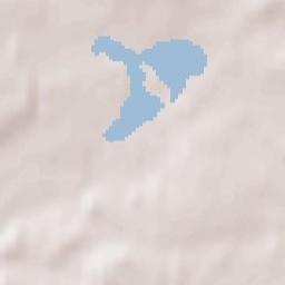 Biała Rawska Terrain Map