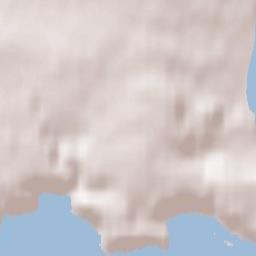 City and County of Swansea Terrain Map