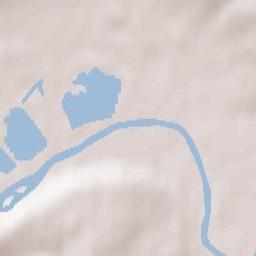 Bourne End Terrain Map