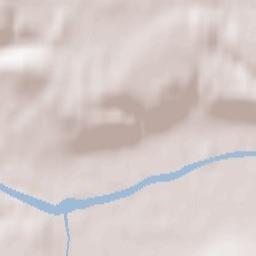 Pangbourne Terrain Map